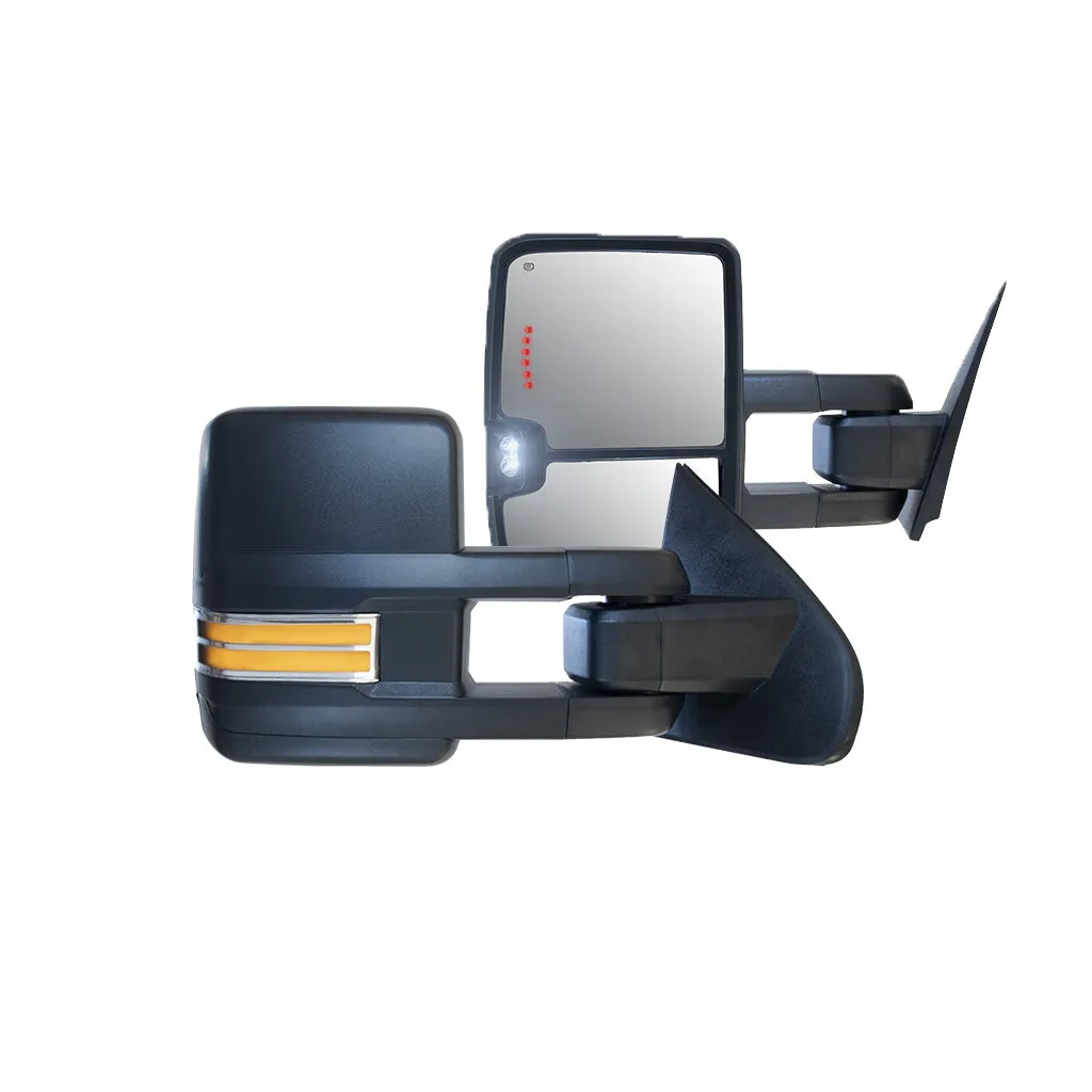 GM Style Dodge Ram 2500/3500 Tow Mirrors (2003-2009) - Style 2