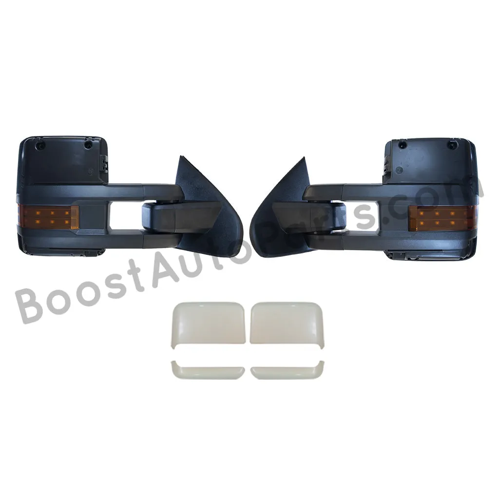 GM Style Dodge Ram 2500/3500 Tow Mirrors (2003-2009) - Style 2