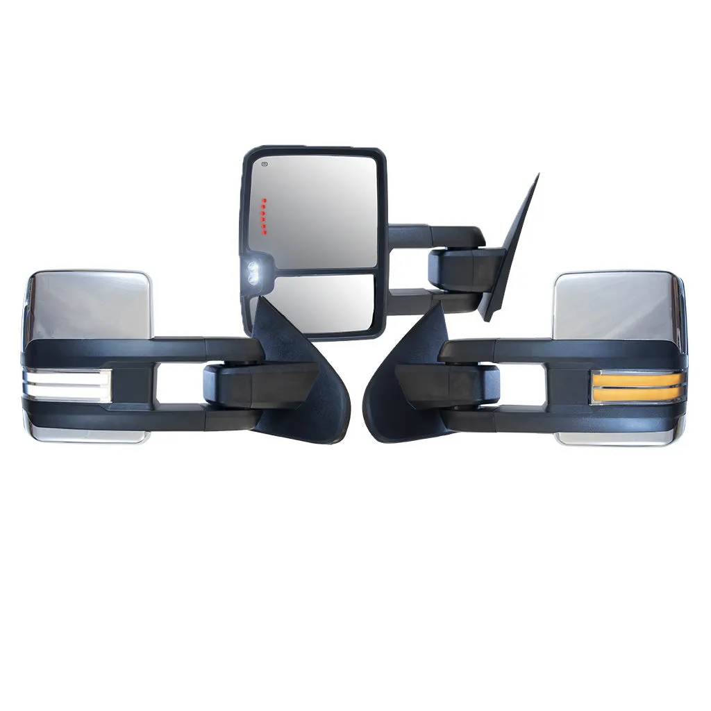 GM Style Dodge Ram 2500/3500 Tow Mirrors (2003-2009) - Style 2