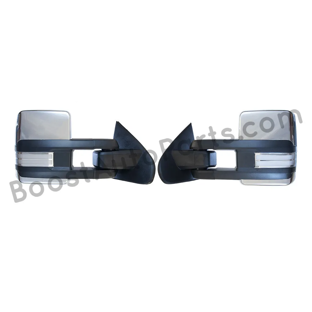 GM Style Dodge Ram 2500/3500 Tow Mirrors (2003-2009) - Style 2
