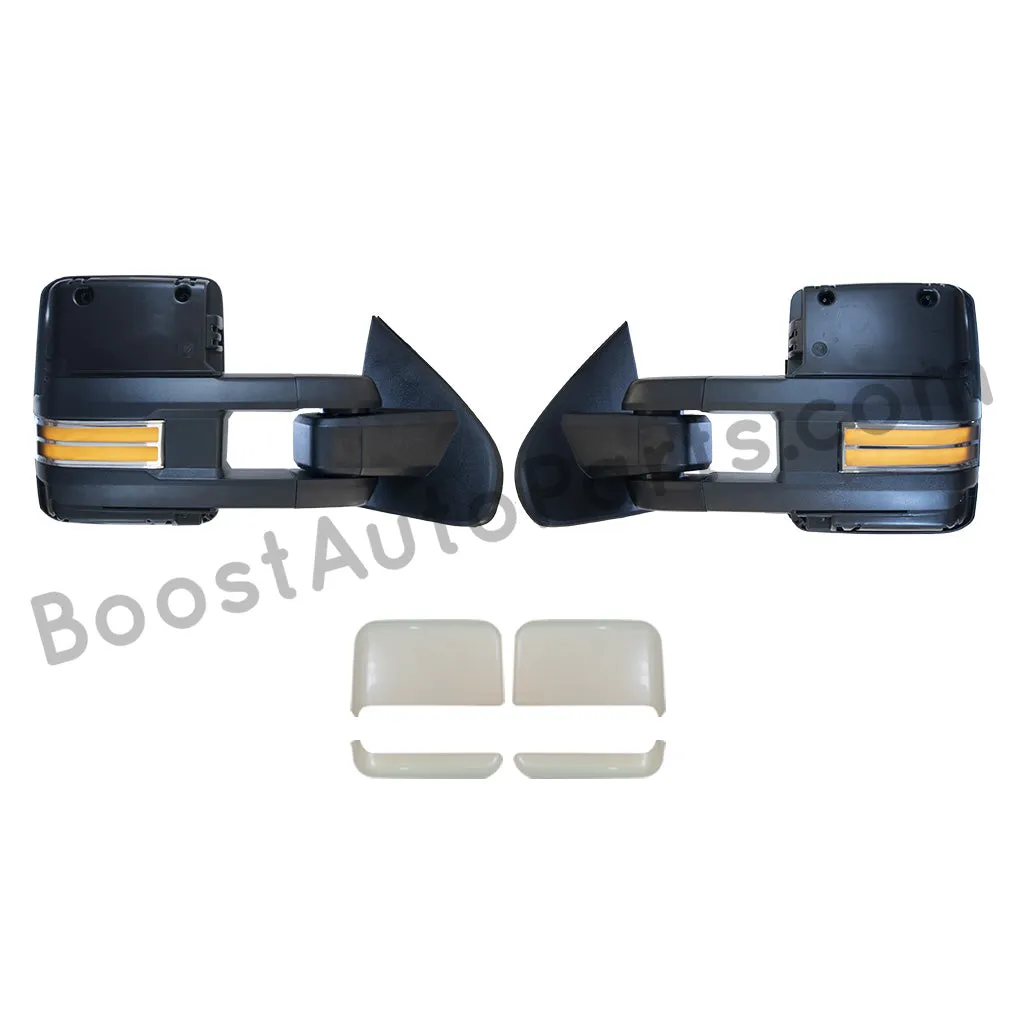 GM Style Dodge Ram 2500/3500 Tow Mirrors (2003-2009) - Style 2
