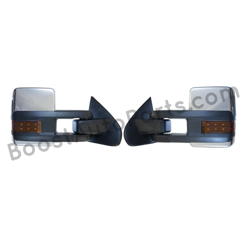 GM Style Dodge Ram 2500/3500 Tow Mirrors (2003-2009) - Style 2