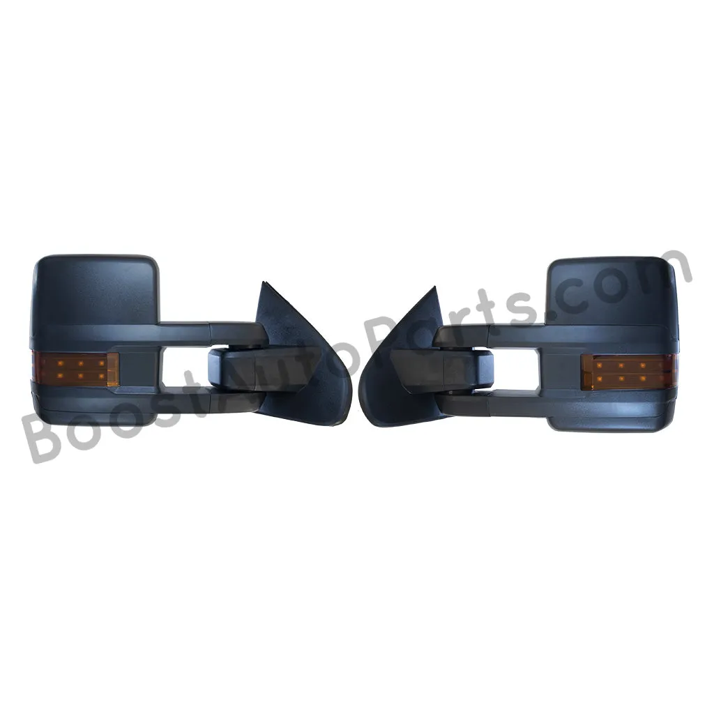 GM Style Dodge Ram 2500/3500 Tow Mirrors (2003-2009) - Style 2