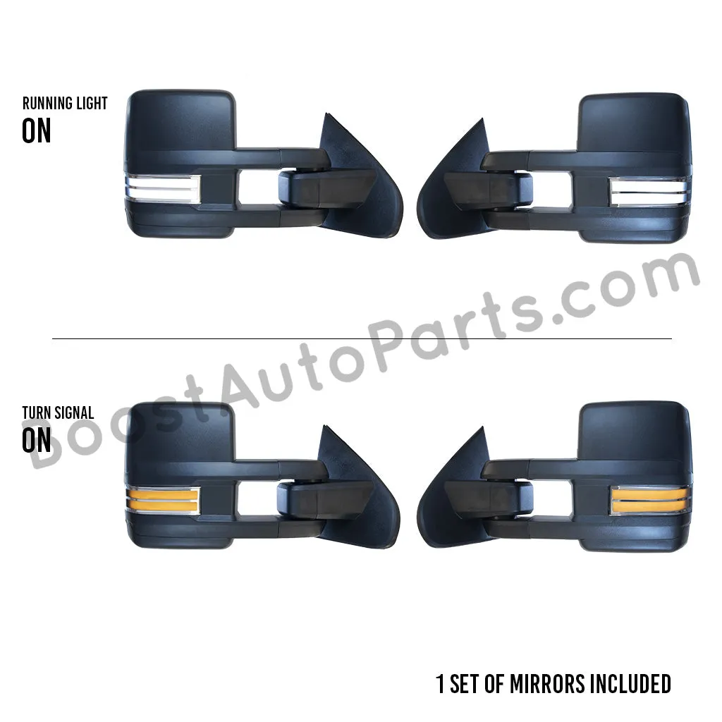 GM Style Dodge Ram 2500/3500 Tow Mirrors (2003-2009) - Style 2