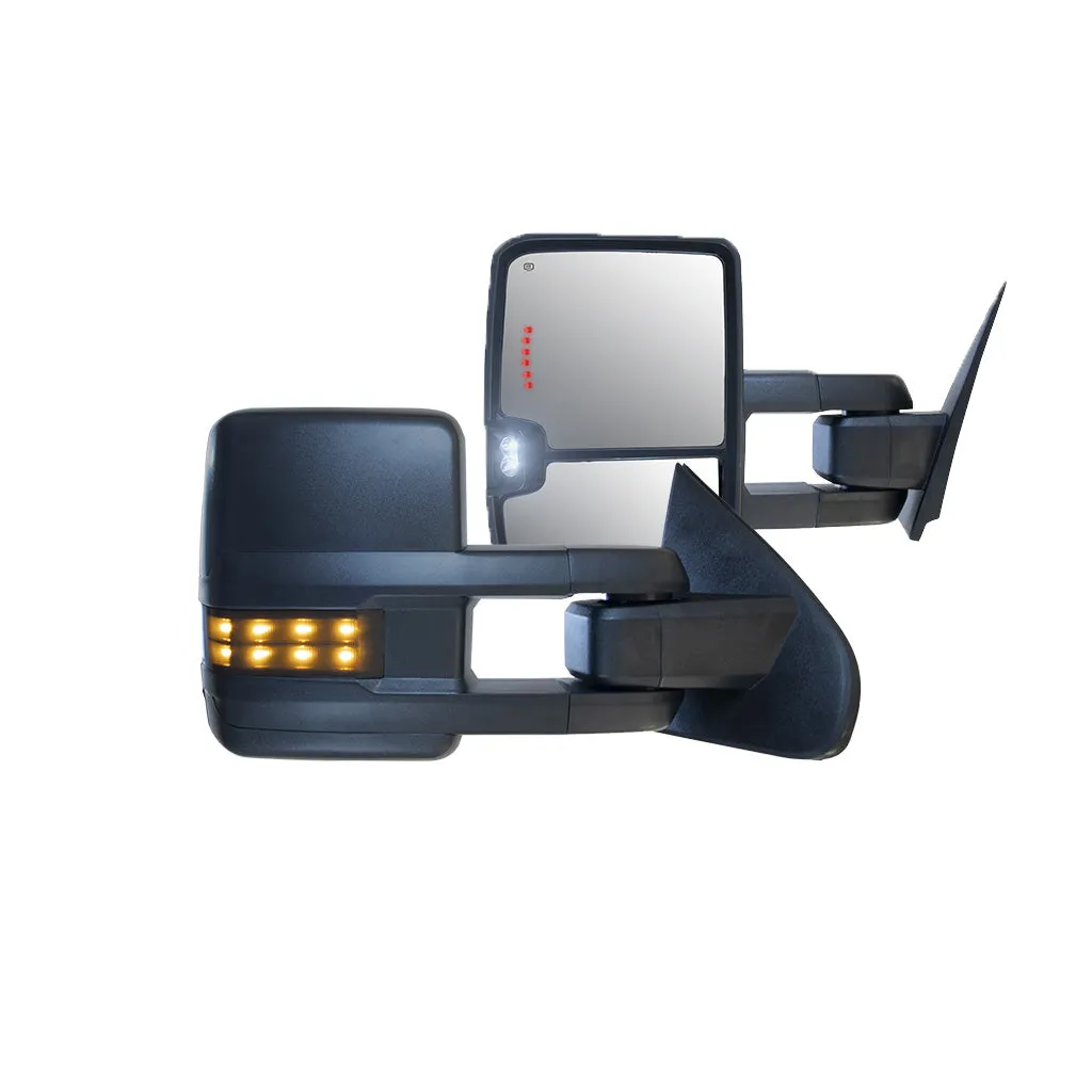 GM Style Dodge Ram 2500/3500 Tow Mirrors (2003-2009) - Style 2