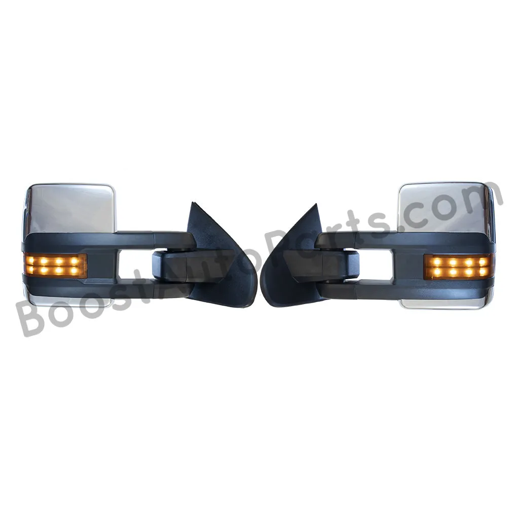 GM Style Dodge Ram 2500/3500 Tow Mirrors (2003-2009) - Style 2