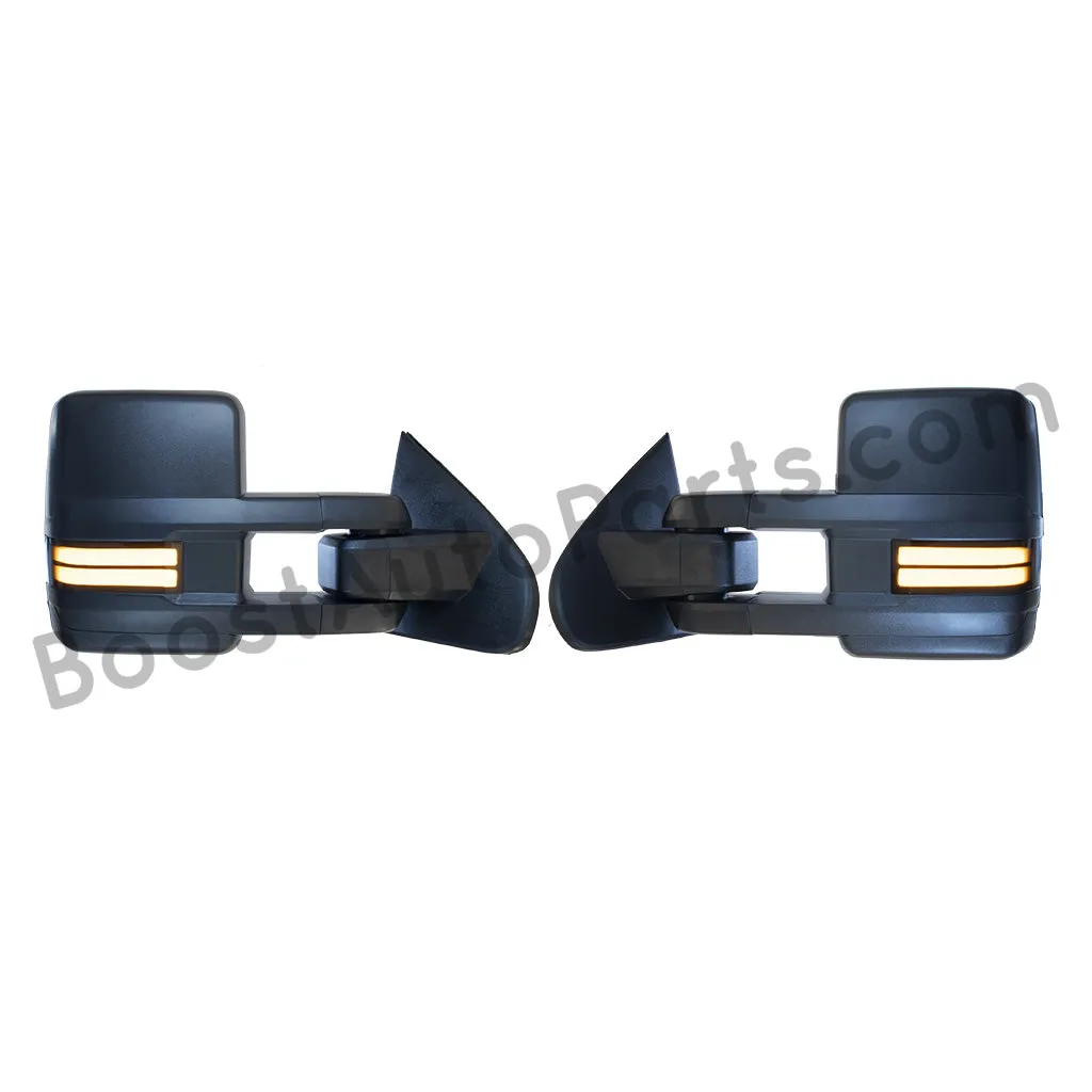 GM Style Dodge Ram 2500/3500 Tow Mirrors (2003-2009) - Style 2