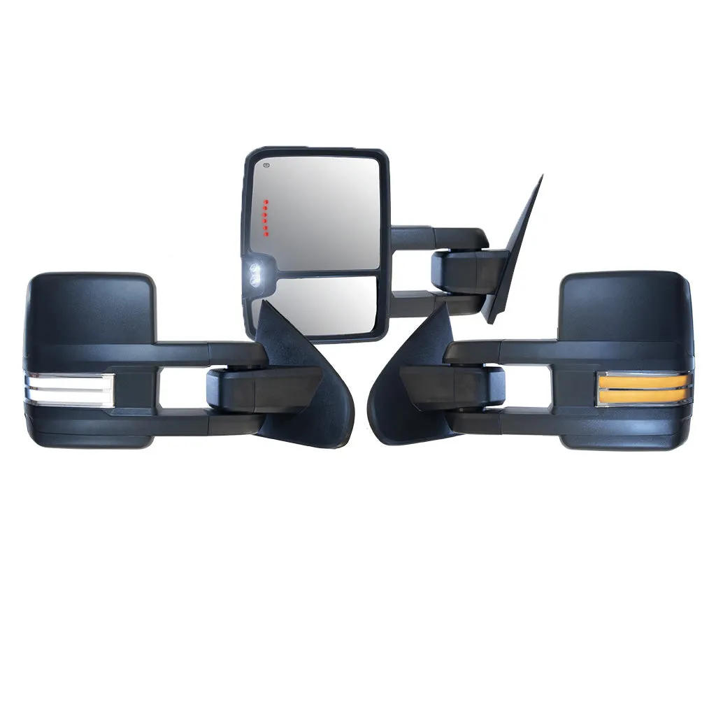 GM Style Dodge Ram 2500/3500 Tow Mirrors (2003-2009) - Style 2