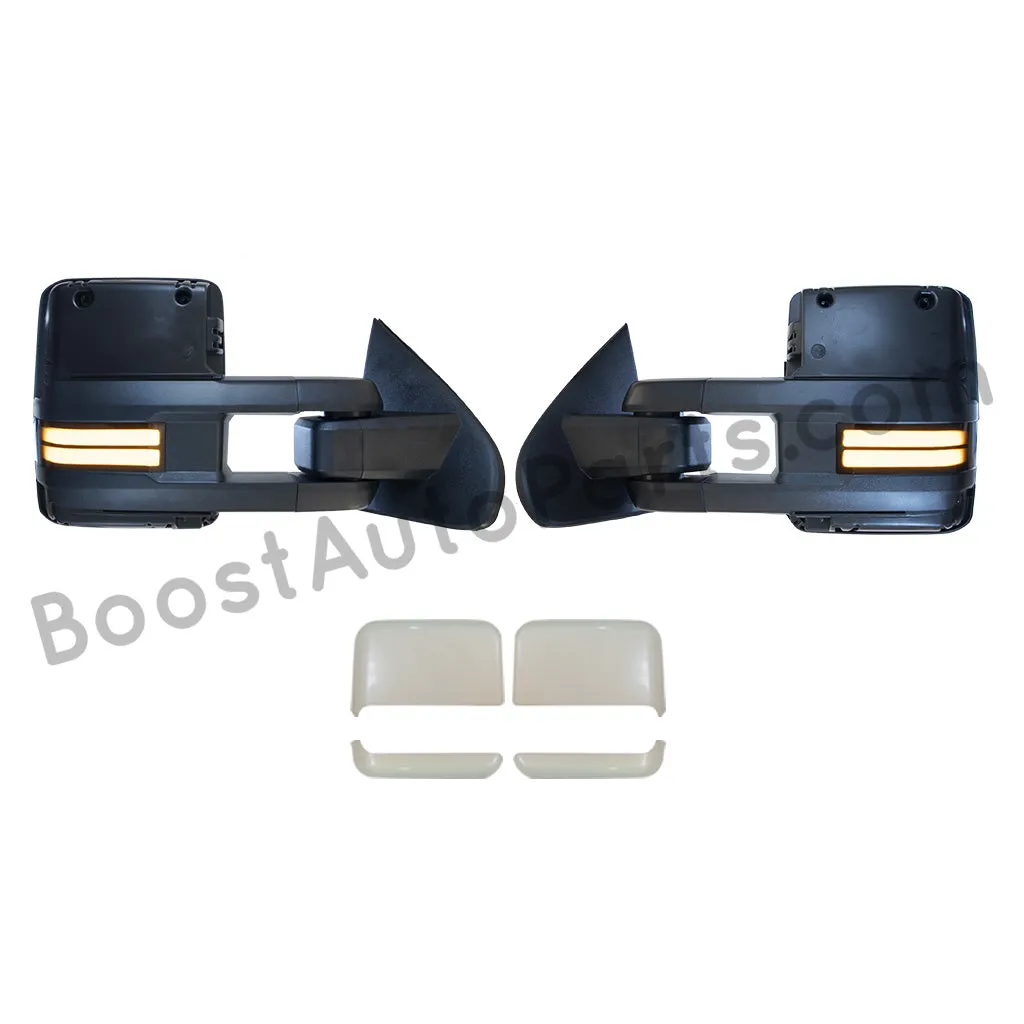 GM Style Dodge Ram 2500/3500 Tow Mirrors (2003-2009) - Style 2