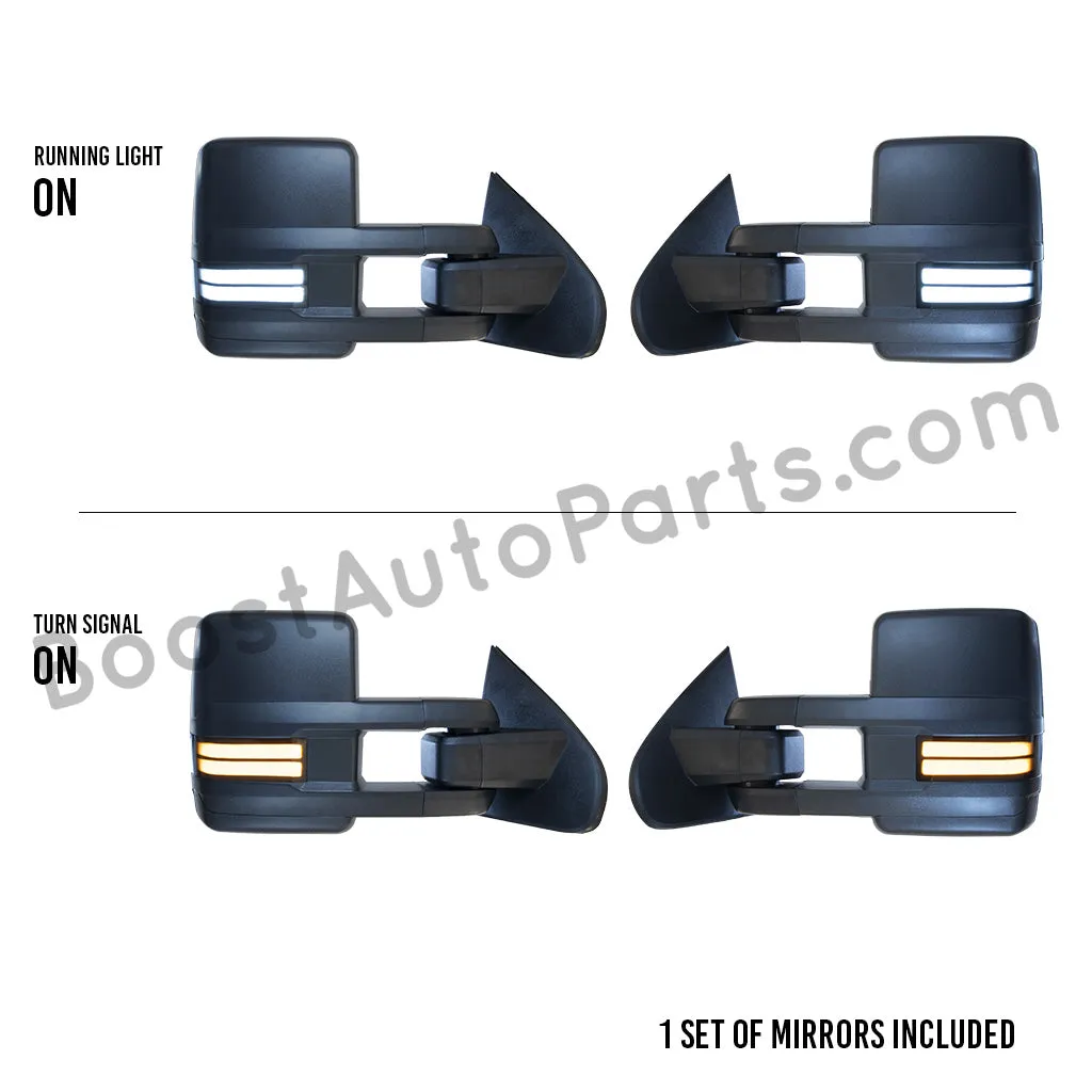GM Style Dodge Ram 2500/3500 Tow Mirrors (2003-2009) - Style 2