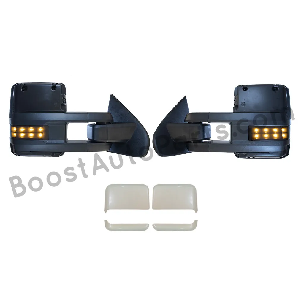 GM Style Dodge Ram 2500/3500 Tow Mirrors (2003-2009) - Style 2