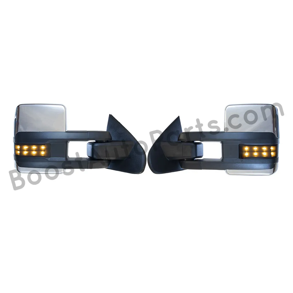 GM Style Dodge Ram 2500/3500 Tow Mirrors (2003-2009) - Style 2
