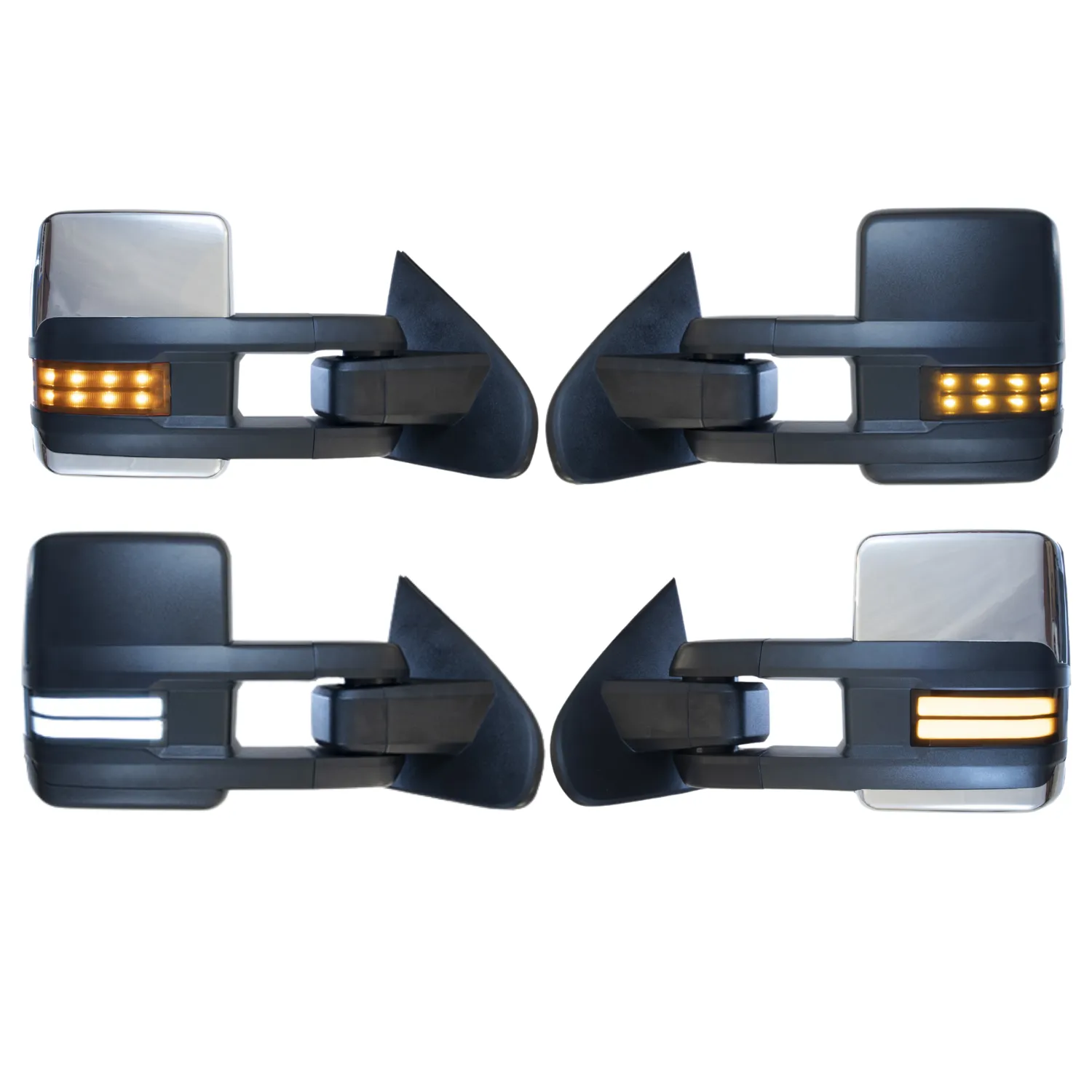 GM Style Dodge Ram 2500/3500 Tow Mirrors (2003-2009) - Style 2