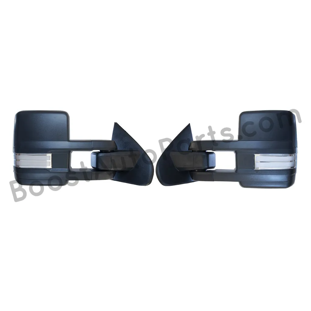 GM Style Dodge Ram 2500/3500 Tow Mirrors (2003-2009) - Style 2