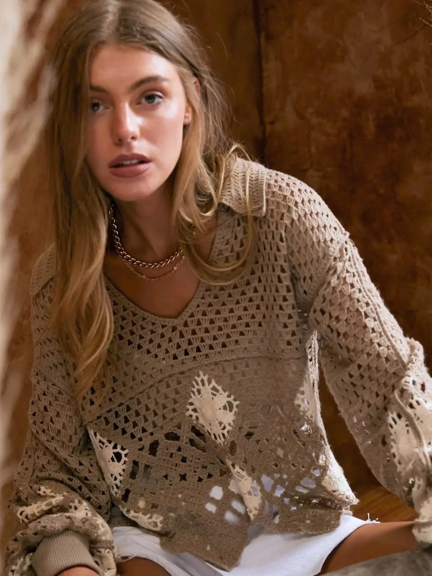 Grandma's Attic Crochet Sweater