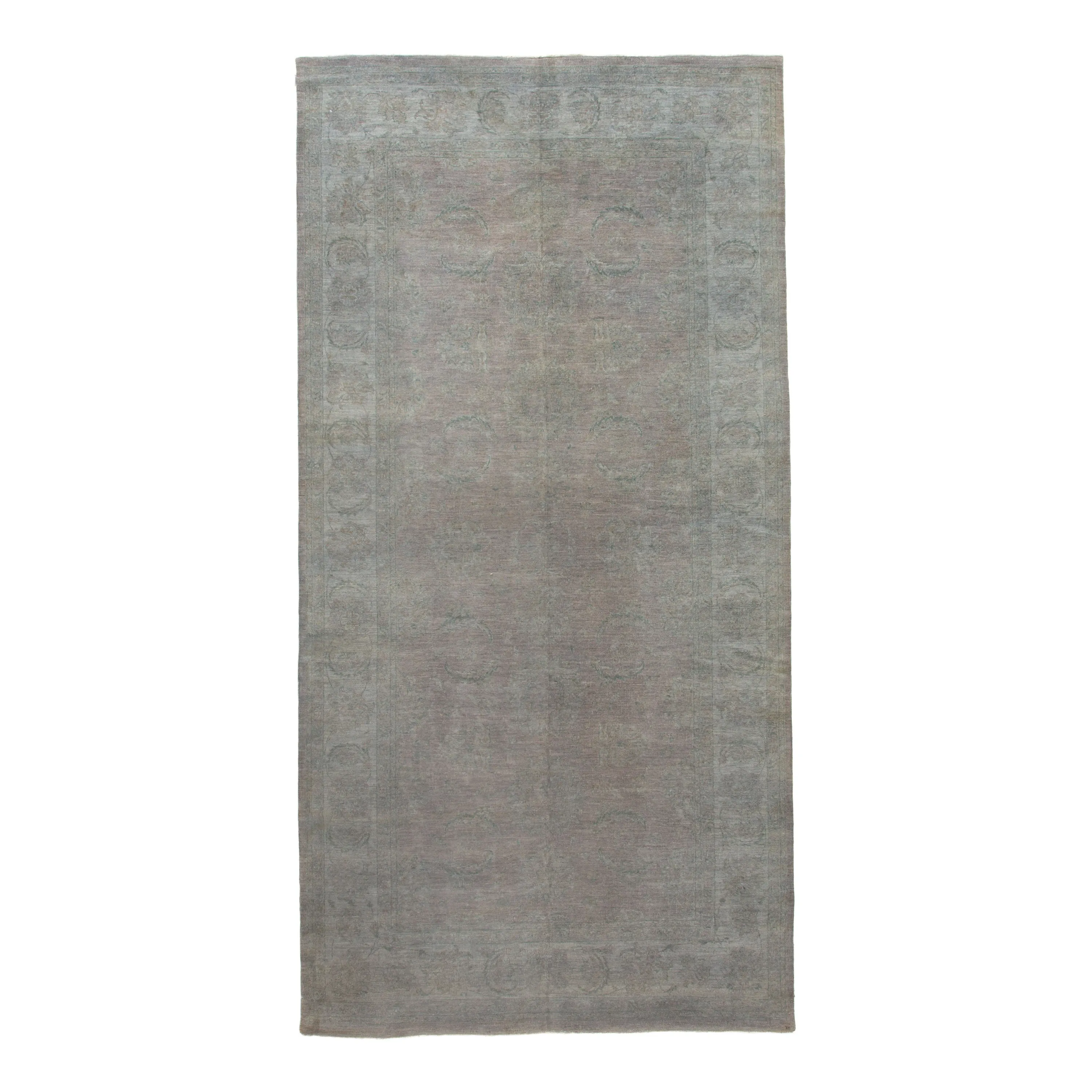 Grey Samsara Wool Rug - 7'10" x 14'03"
