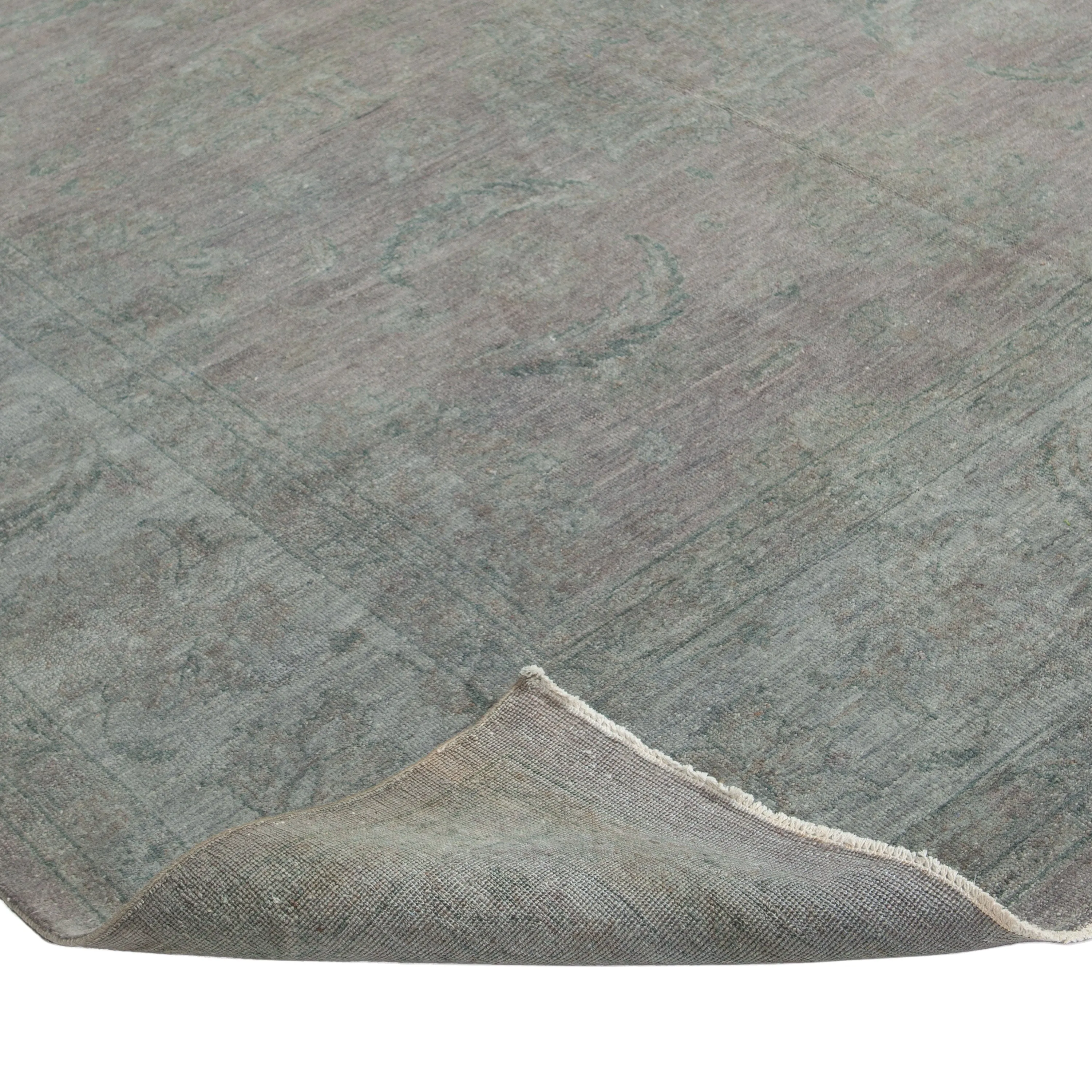 Grey Samsara Wool Rug - 7'10" x 14'03"