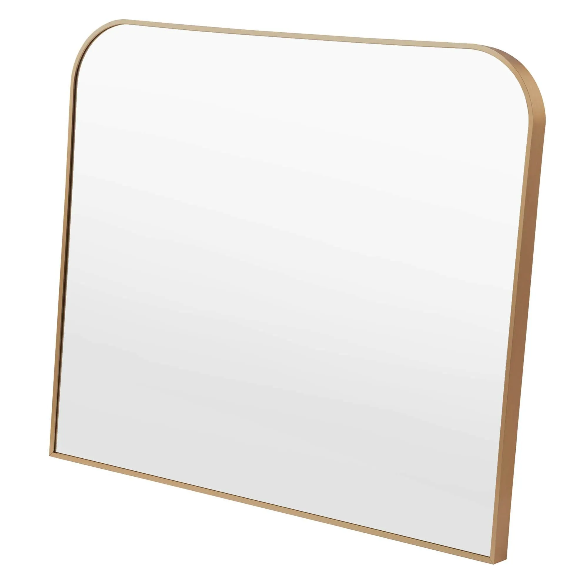 Harlow Curved Aluminium Wall Mirror