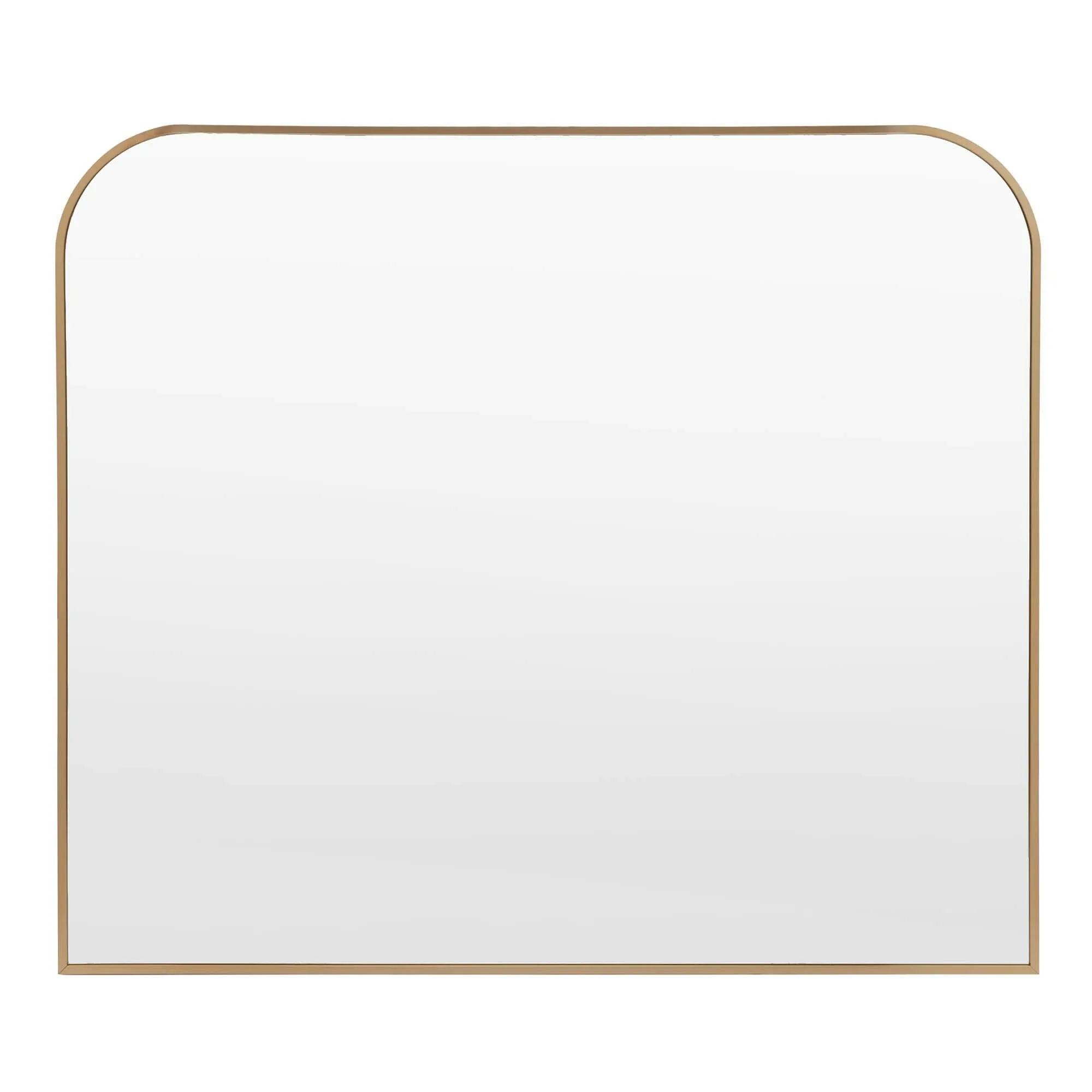 Harlow Curved Aluminium Wall Mirror
