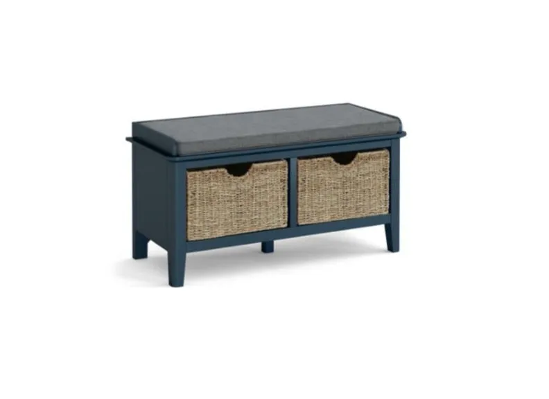 Harrowgate Storage Bench With Baskets