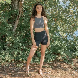 High Rise Run Short (Black)