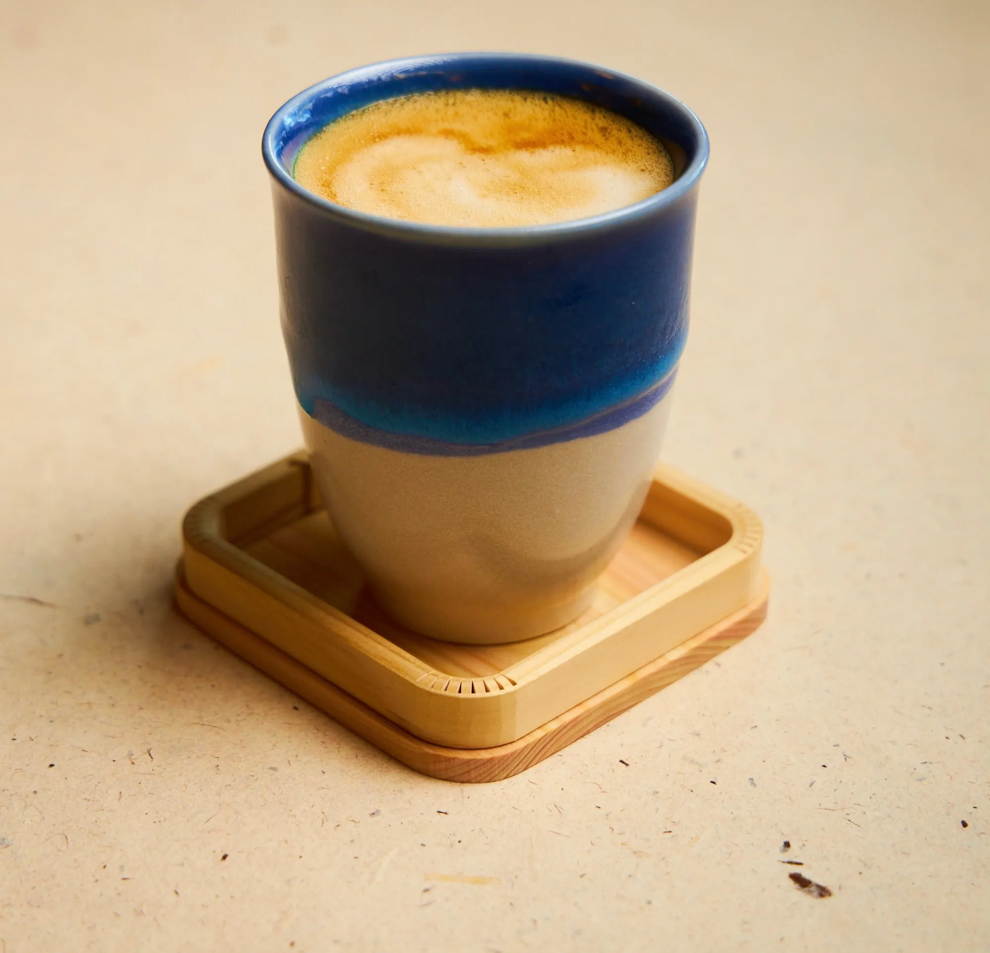Japanese Cypress Hikimage Coasters - Set of 4