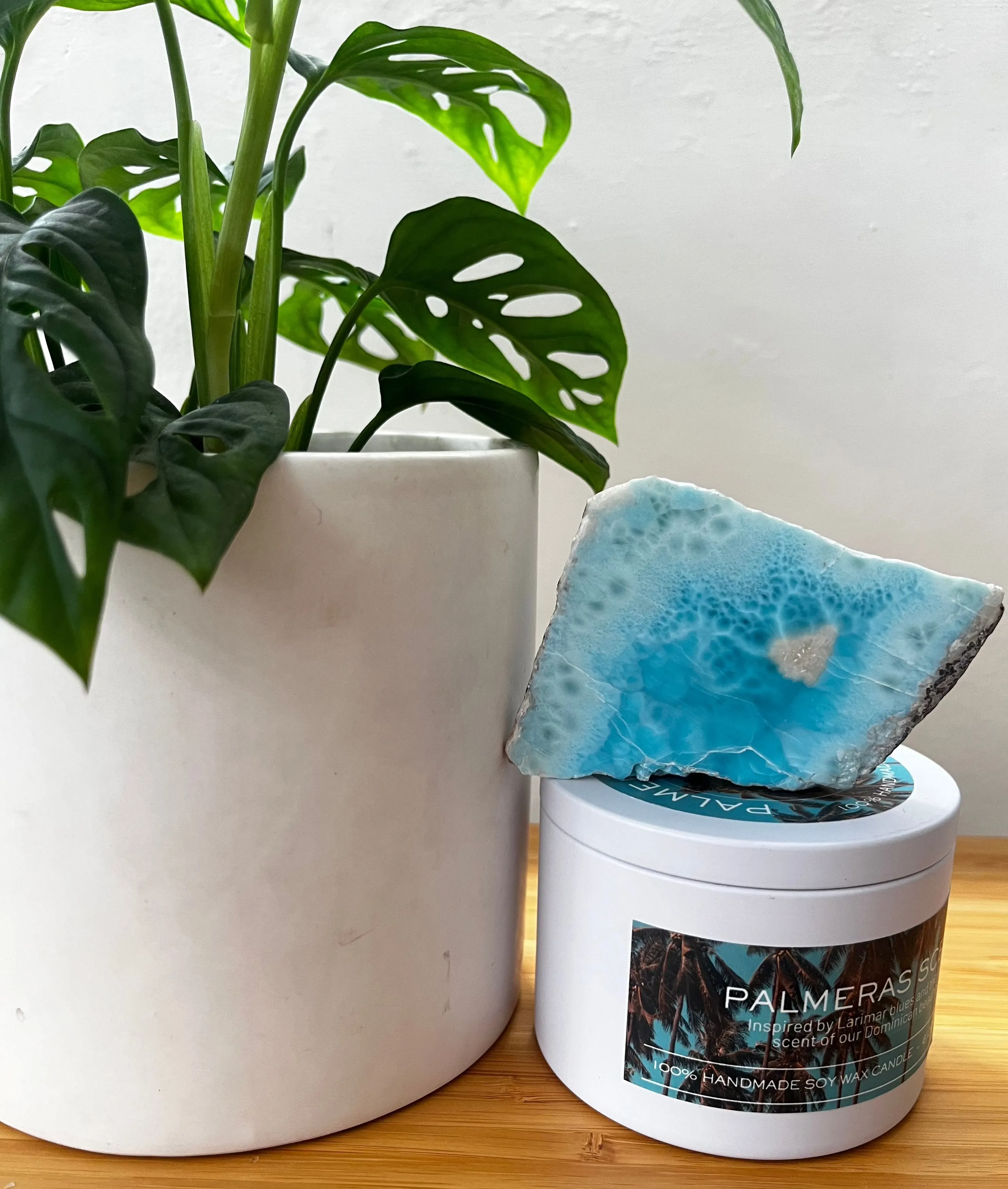 Large Larimar Rock Cielo