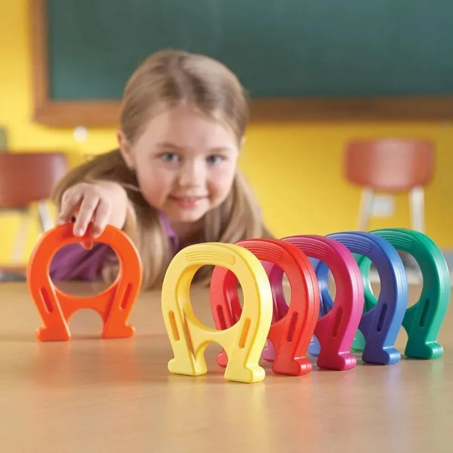 Learning Resources - Primary Science Mighty Magnets, Set of 6