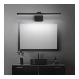 Led light vanity cabinet with sink mirrors