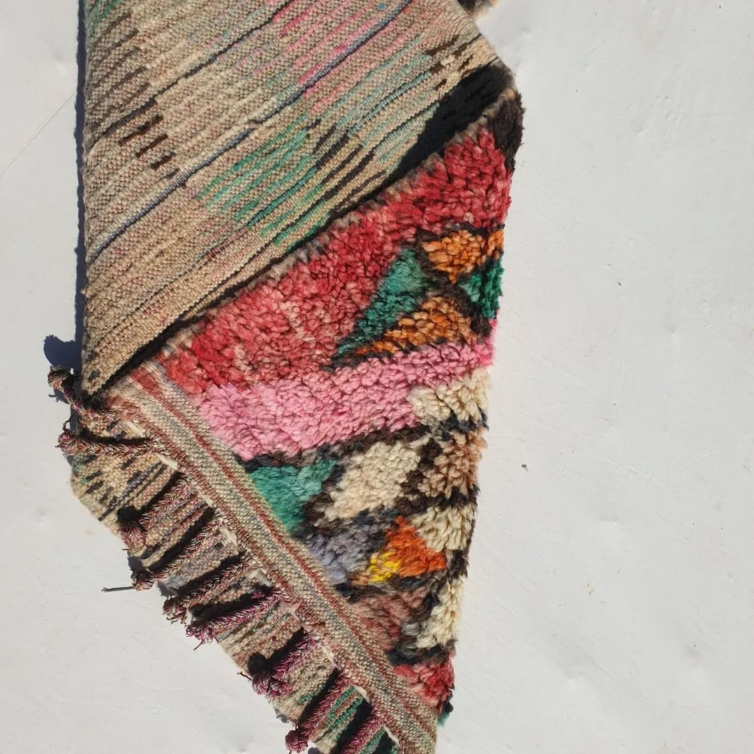 Lfina Runner | Boujad Moroccan Hallway Runner | 2'23x10' ft | 68x304 cm