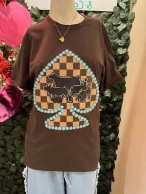 Livestock & Spades Graphic Tee