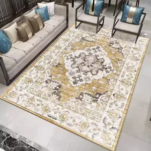 Living Room Vintage Area Rugs, Morocco Area Rugs for Dining Room, Traditional Persain Rugs for Bedroom, Traditional Colorful Persian Rugs