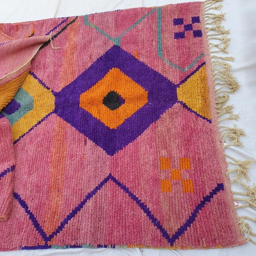LYMA | 9'7x6'7 Ft | 3x2 m | Moroccan Colorful Rug | 100% wool handmade