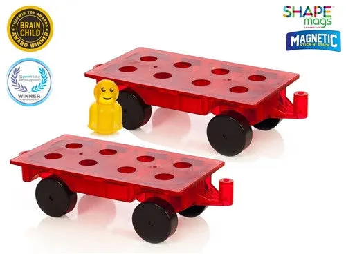 Magnetic Stick N Stack, Shape Mags, DELUXE Set, 100 Pieces