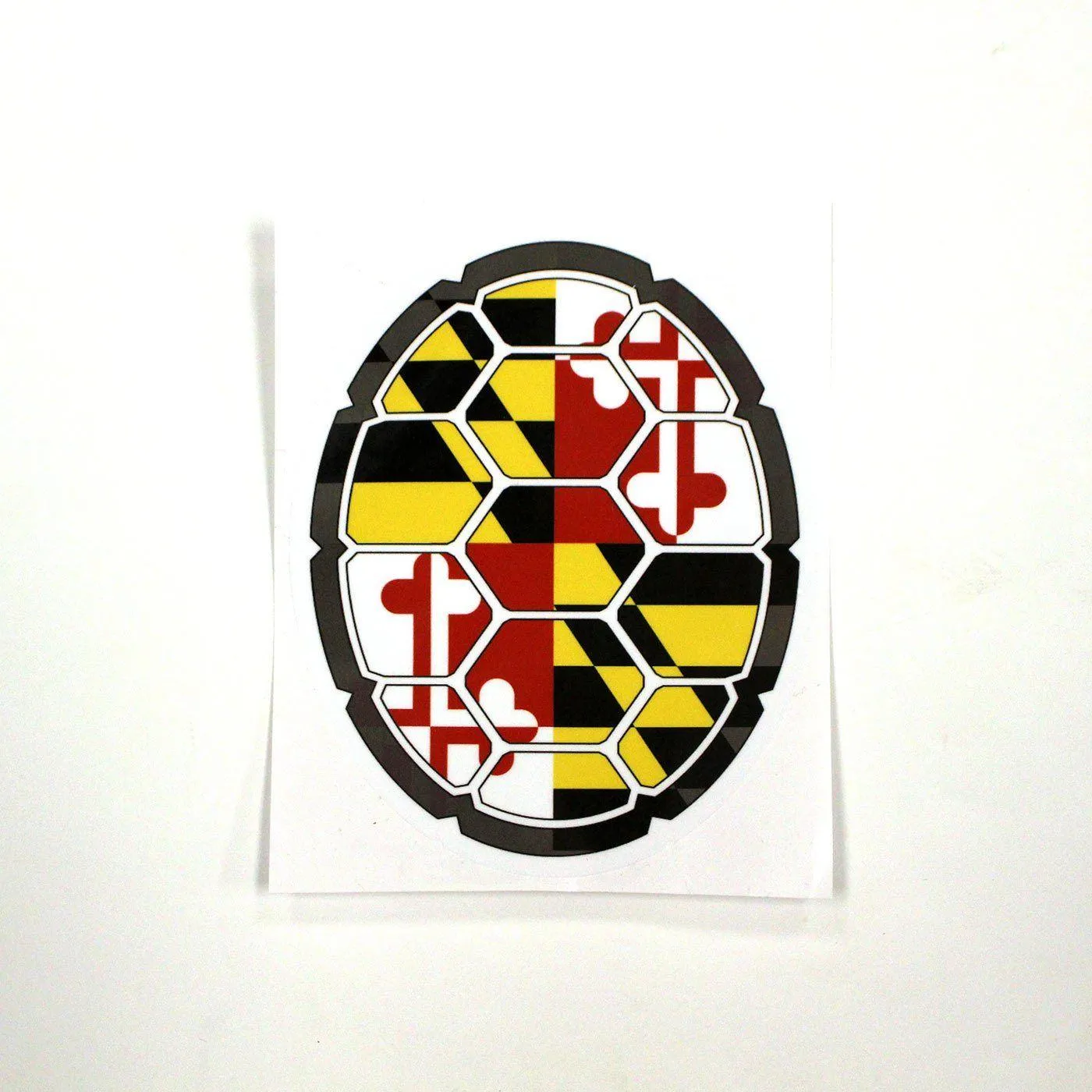 Maryland Flag Turtle Shell / Sticker