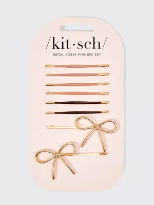 Metal Enamel Cloud & Bows - Rosewood