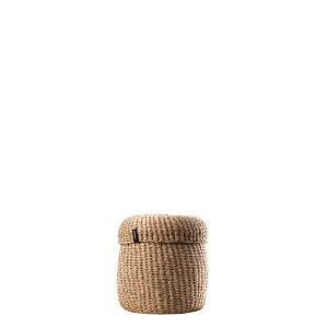 Mifuko Kiondo Basket Brown With Lid Extra Small