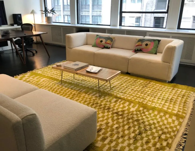 MRIRT BENI OURAIN RUG “DAY” 10’ 10” x 8’ 2”