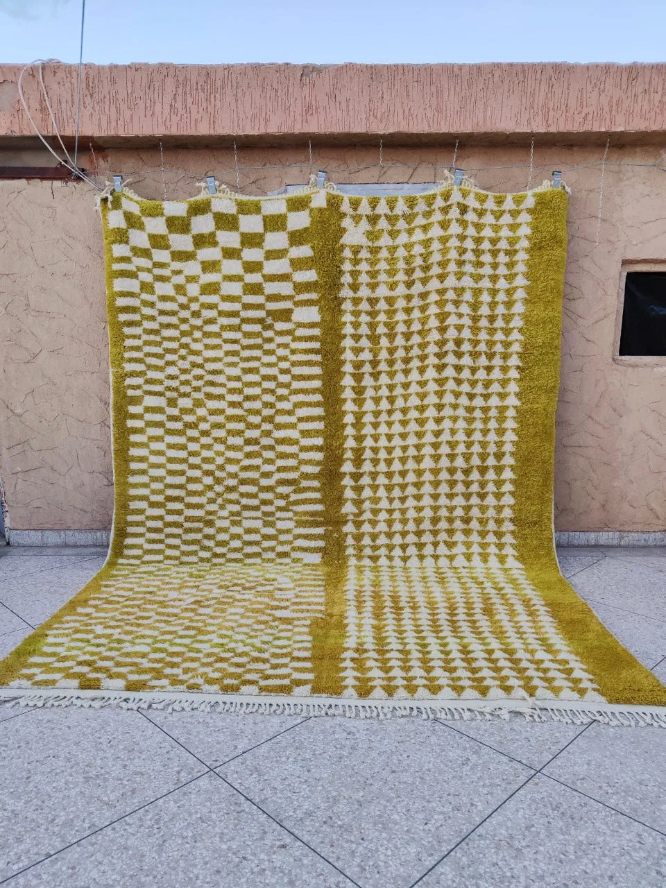 MRIRT BENI OURAIN RUG “DAY” 10’ 10” x 8’ 2”