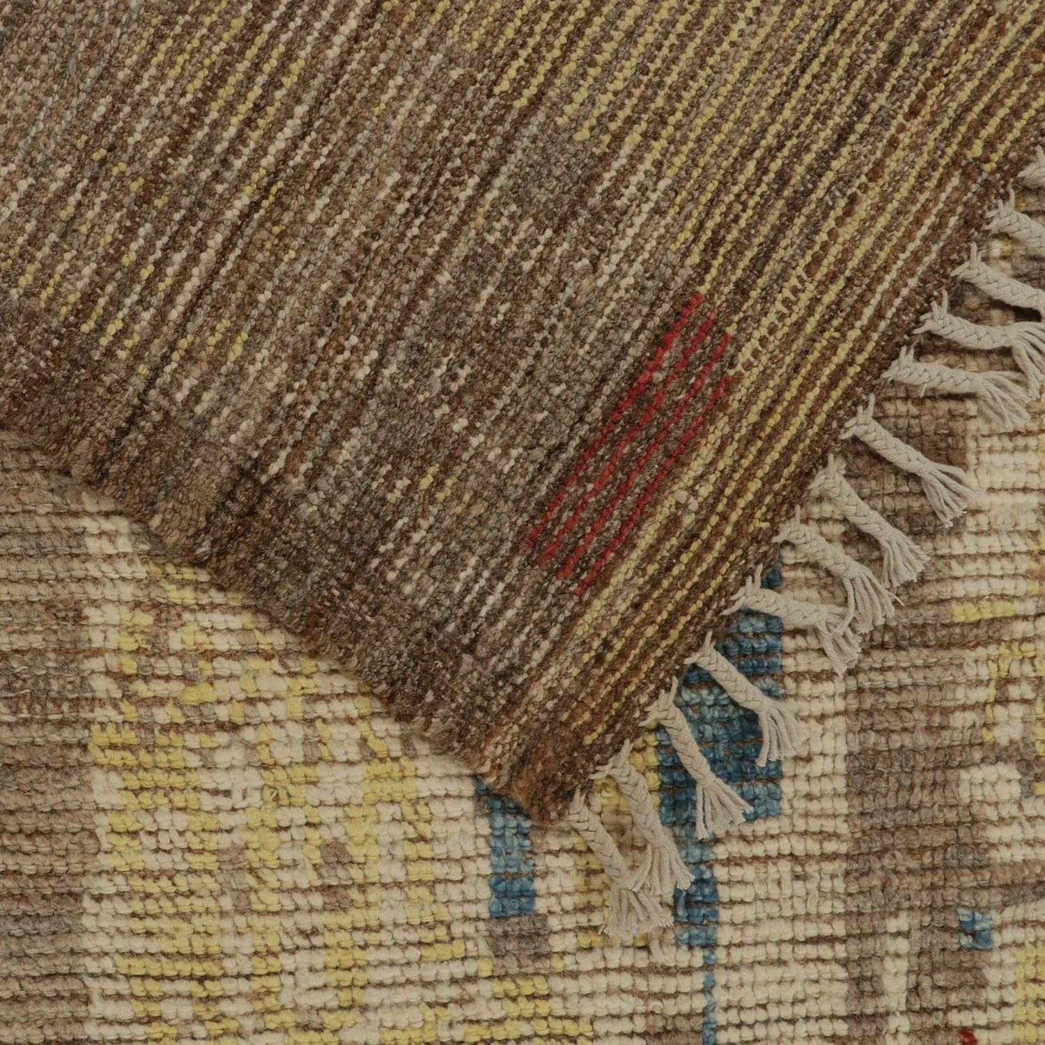 Multicolored Moroccan Wool Rug - 9'3" x 11'6"