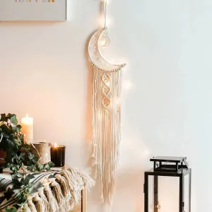 Nordic Dream Catcher Tapestry - Hand Woven Wall Hanging