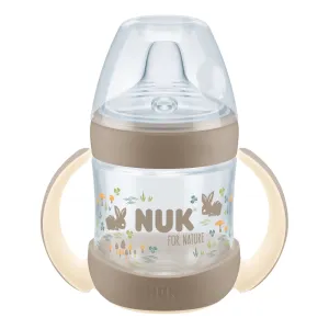 Nuk for Nature Learner Bottle with temp control - Beige