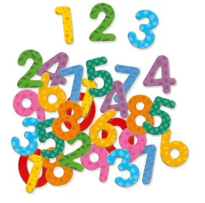 Numbers - Wooden Magnets 38 pcs