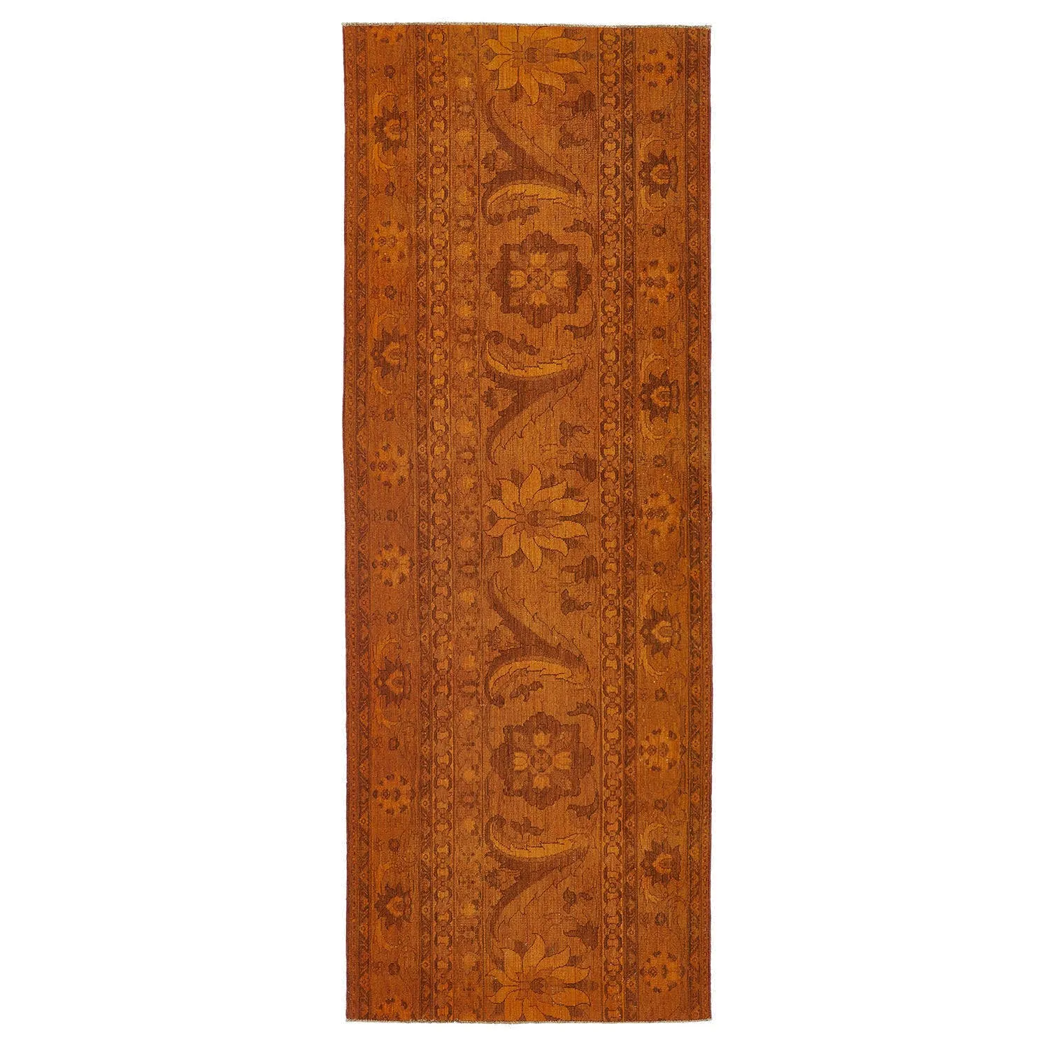 Orange Samsara Wool Rug - 4' x 11'5"