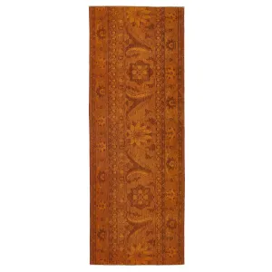 Orange Samsara Wool Rug - 4' x 11'5"