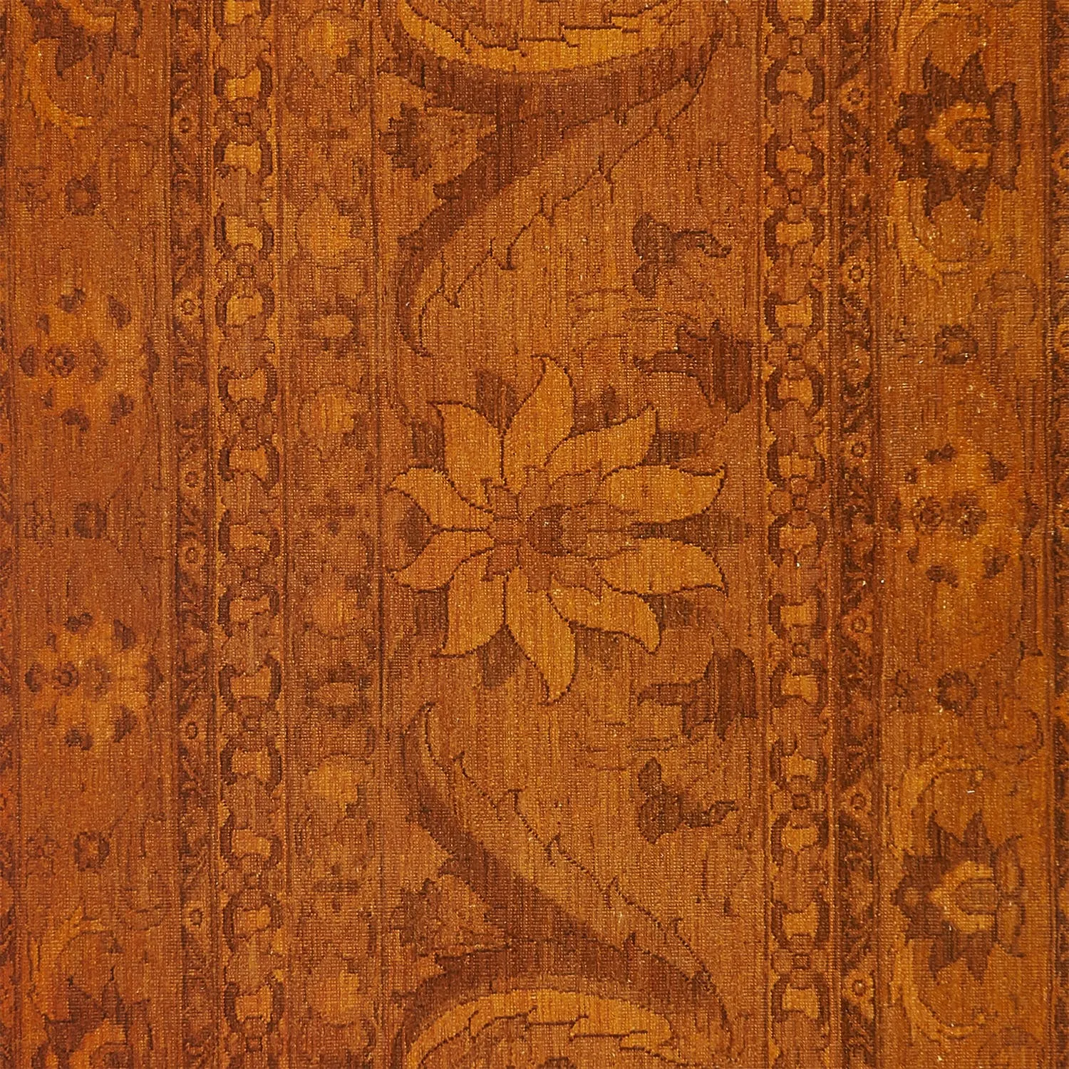 Orange Samsara Wool Rug - 4' x 11'5"