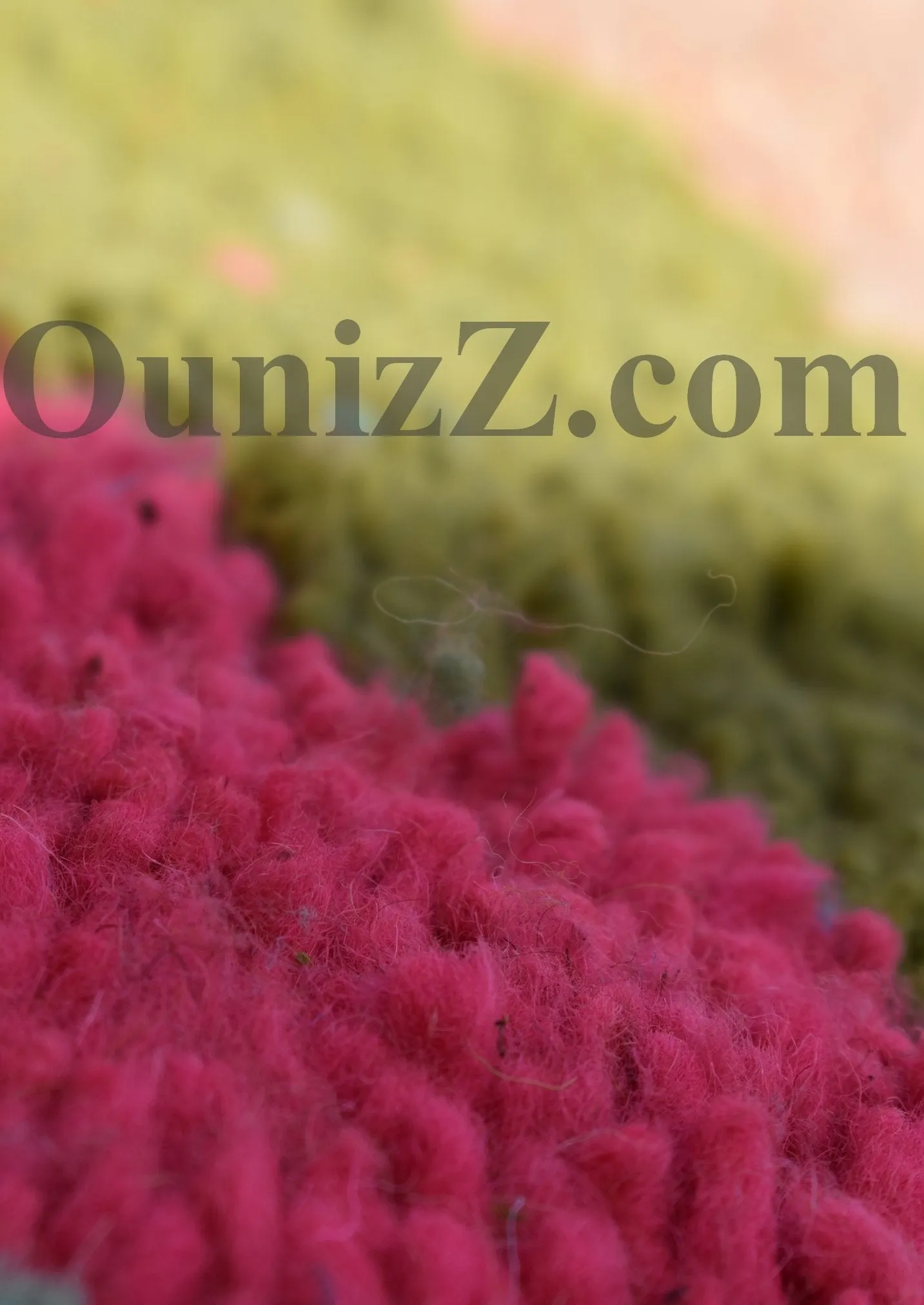 OULI | 10'2x6'43 Ft | 311x196 cm | Moroccan Colorful Rug | 100% wool handmade