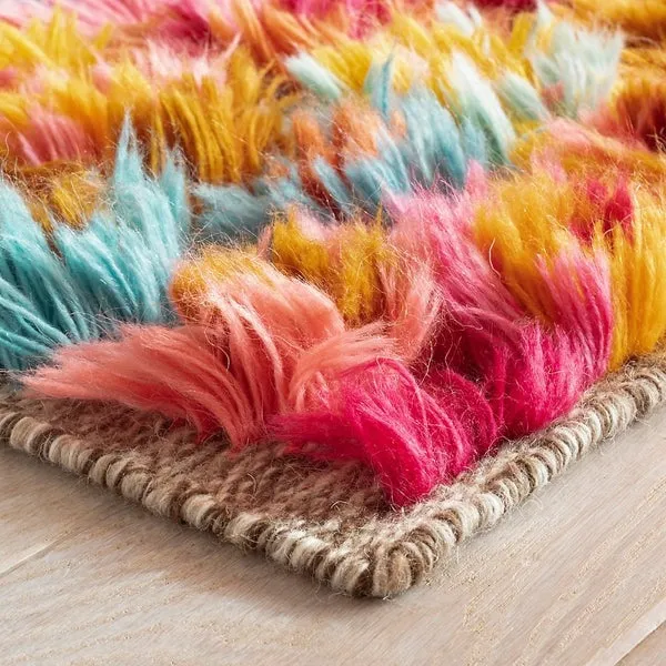 Party On Multi Hand Knotted Wool Rug