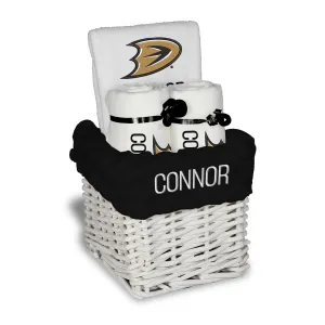 Personalized Anaheim Ducks Secondary Small Basket - 4 Items