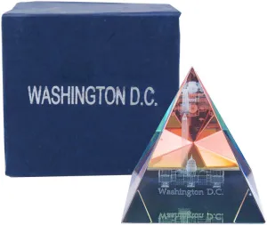 PWDC19 Crystal Pyramid Rainbow Washington DC